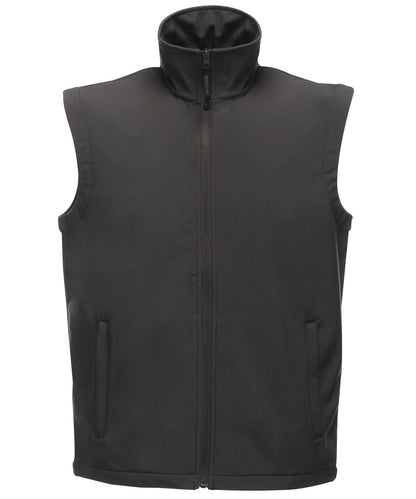 Regatta Professional Classic softshell bodywarmer RG145 - Black - Customisable Gilets &amp; Body Warmers