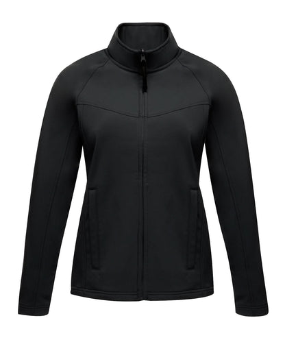 Regatta Professional Womens Uproar softshell RG151 - All Black - Customisable Softshell Jacket