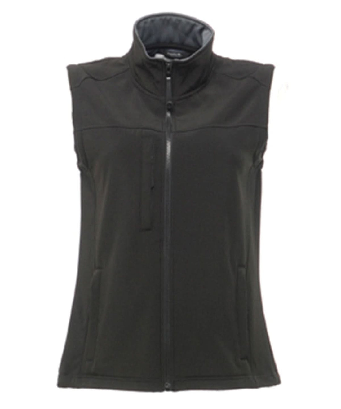 Regatta Professional Womens Flux softshell bodywarmer RG155 - All Black - Customisable Bodywarmer