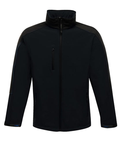 Regatta Professional Hydroforce 3 layer softshell RG157 - Black Black - Customisable Softshell Jacket