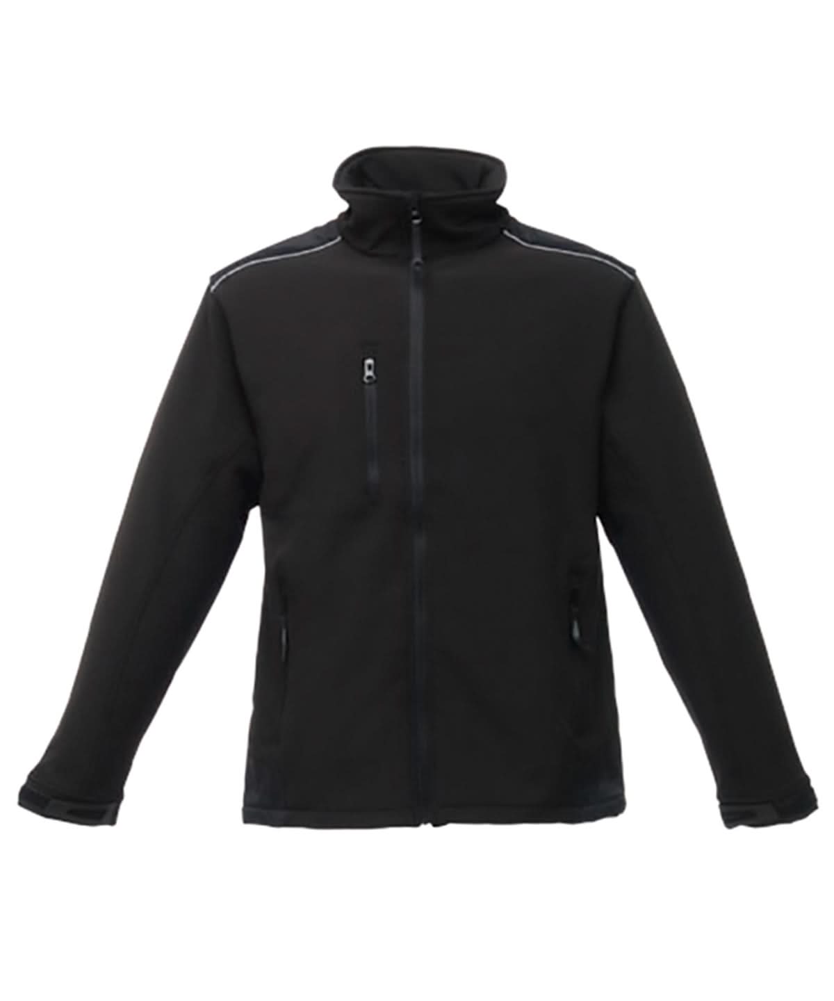 Regatta Professional Sandstorm workwear softshell RG158 - Black Black - Customisable Softshell Jacket