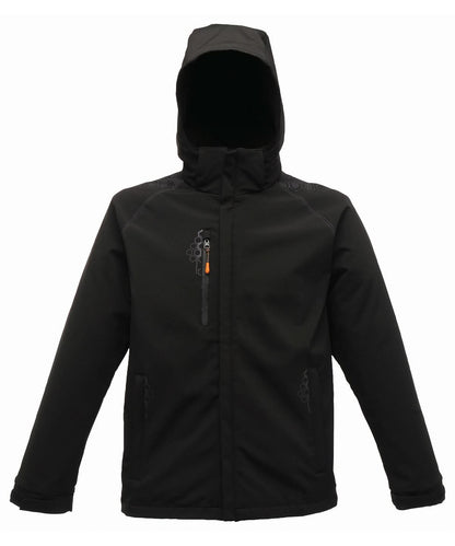Regatta Professional Repeller softshell RG160 - Black - Customisable Softshell Jacket