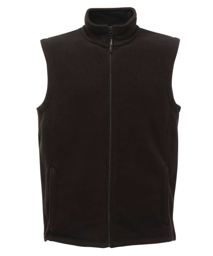 Regatta Professional Microfleece bodywarmer RG185 - Black - Customisable Gilets &amp; Body Warmers