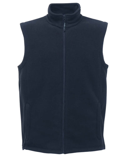 Regatta Professional Microfleece bodywarmer RG185 - Dark Navy - Customisable Gilets &amp; Body Warmers