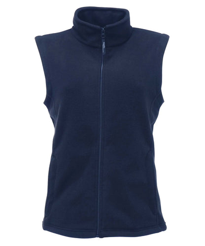 Regatta Professional Womens microfleece bodywarmer RG186 - Dark Navy - Customisable Gilets &amp; Body Warmers