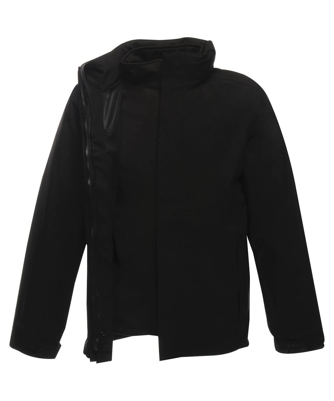 Regatta Professional Kingsley 3 in 1 jacket RG191 - Black Black - Customisable Softshell Jacket