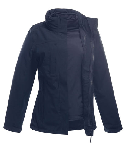 Regatta Professional Womens Kingsley 3 in 1 jacket RG192 - Navy Navy - Customisable Softshell Jacket