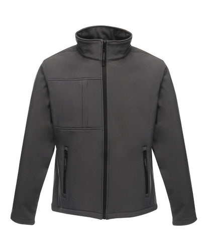 Regatta Professional Octagon II printable 3 layer membrane softshell RG194 - Seal Grey Black - Customisable Softshell Jacket