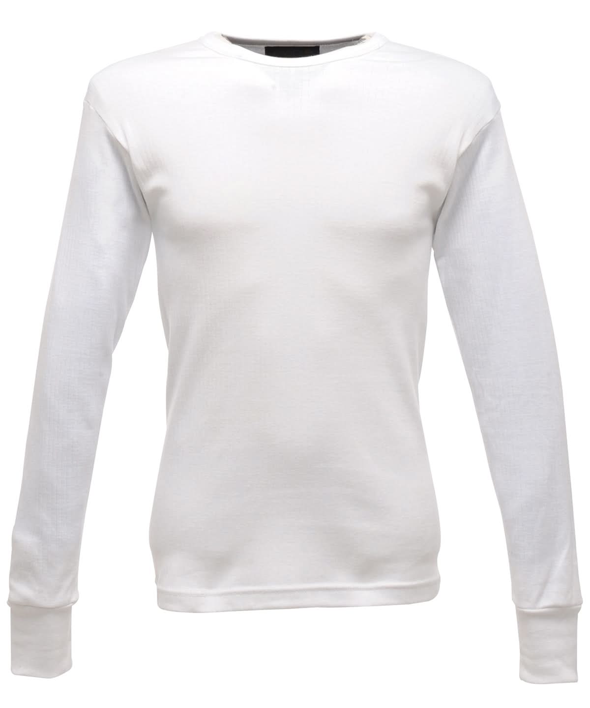 Regatta Professional Thermal long sleeve vest RG289 - White - Customisable Baselayers