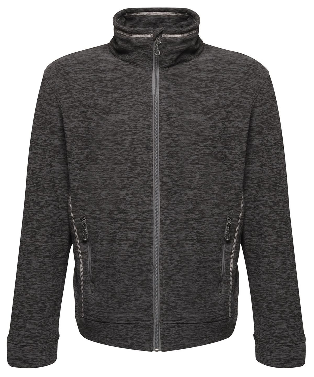 Regatta Professional Thornly full zip marl fleece RG535 - Seal Grey Marl - Customisable Fleece