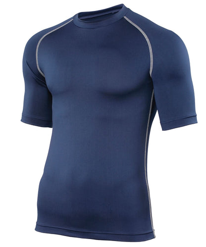 Rhino baselayer short sleeve RH002 - Navy - Customisable Baselayers