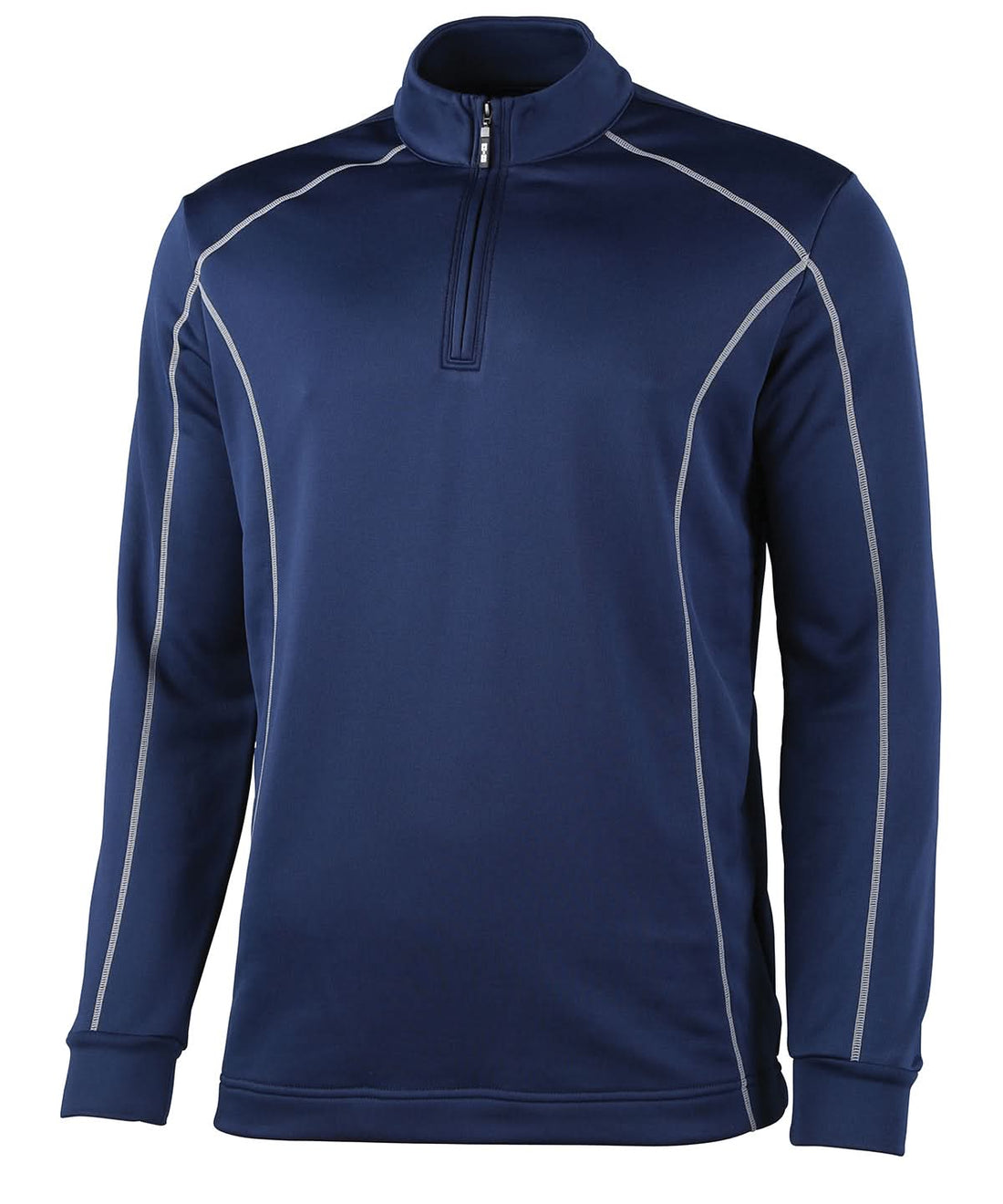 Rhino Seville zip mid layer RH004 - Navy - Customisable Sports Overtops