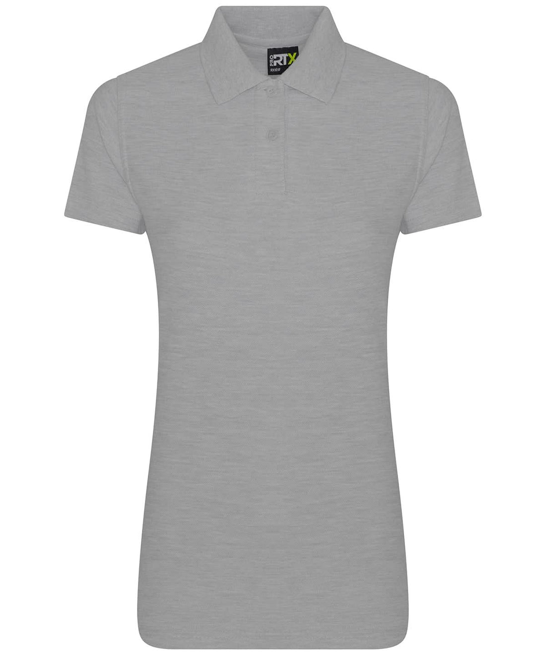ProRTX Womens pro polo Heather Grey RX01F - Heather Grey - Customisable Polos