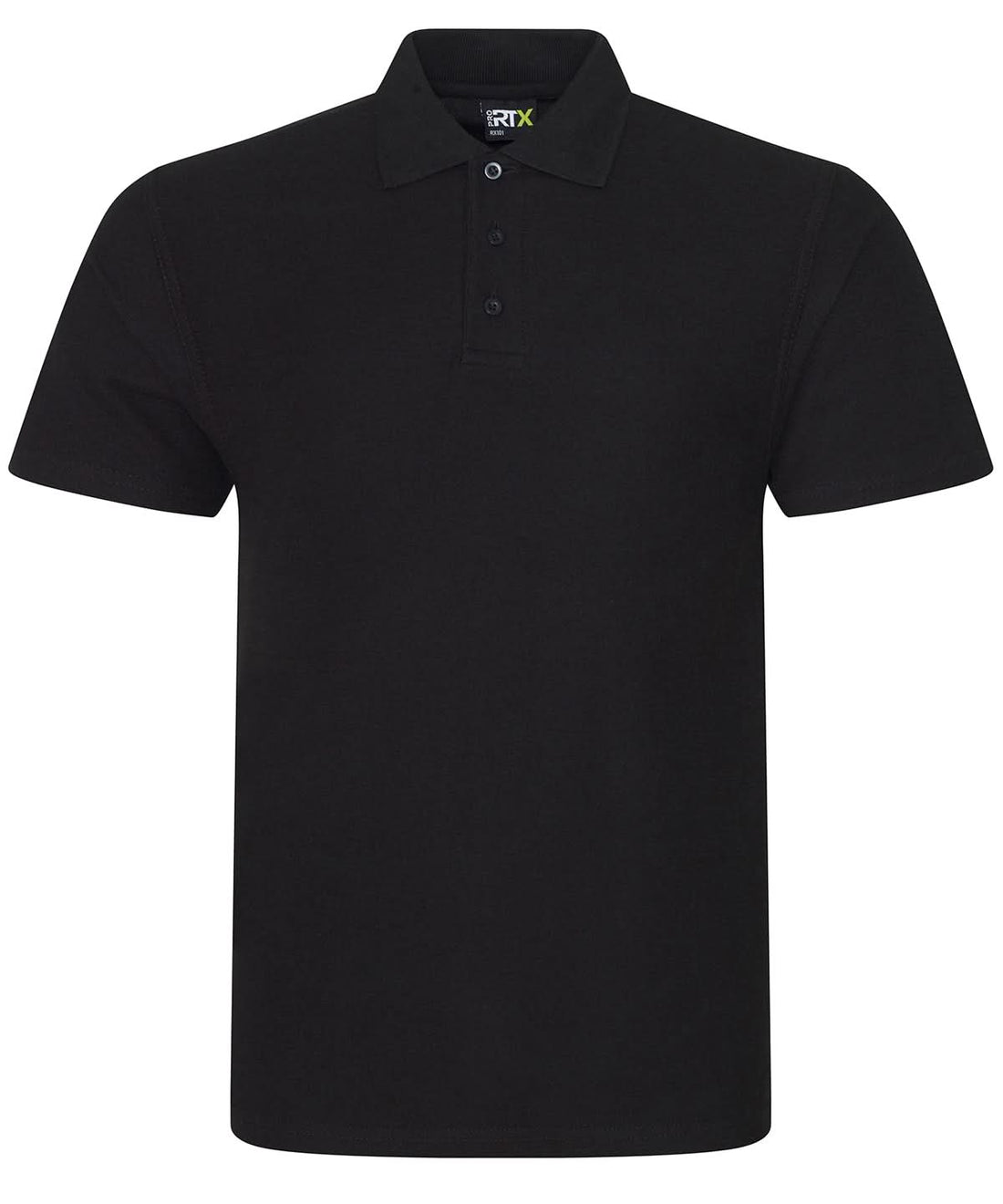 ProRTX Pro polo Black RX101 - Black - Customisable Polos