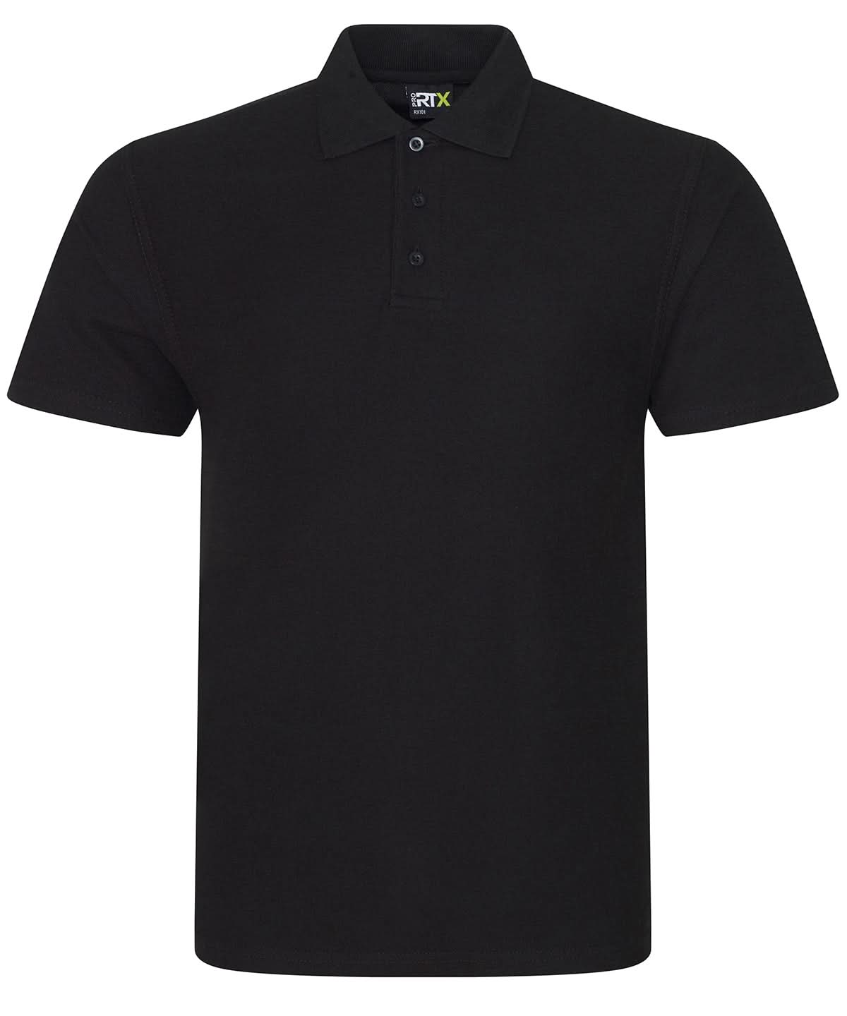 ProRTX Pro polo Black RX101 - Black - Customisable Polos