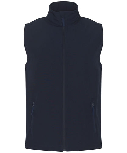 ProRTX Pro 2 layer softshell gilet RX550 - Navy - Customisable Gilets &amp; Body Warmers