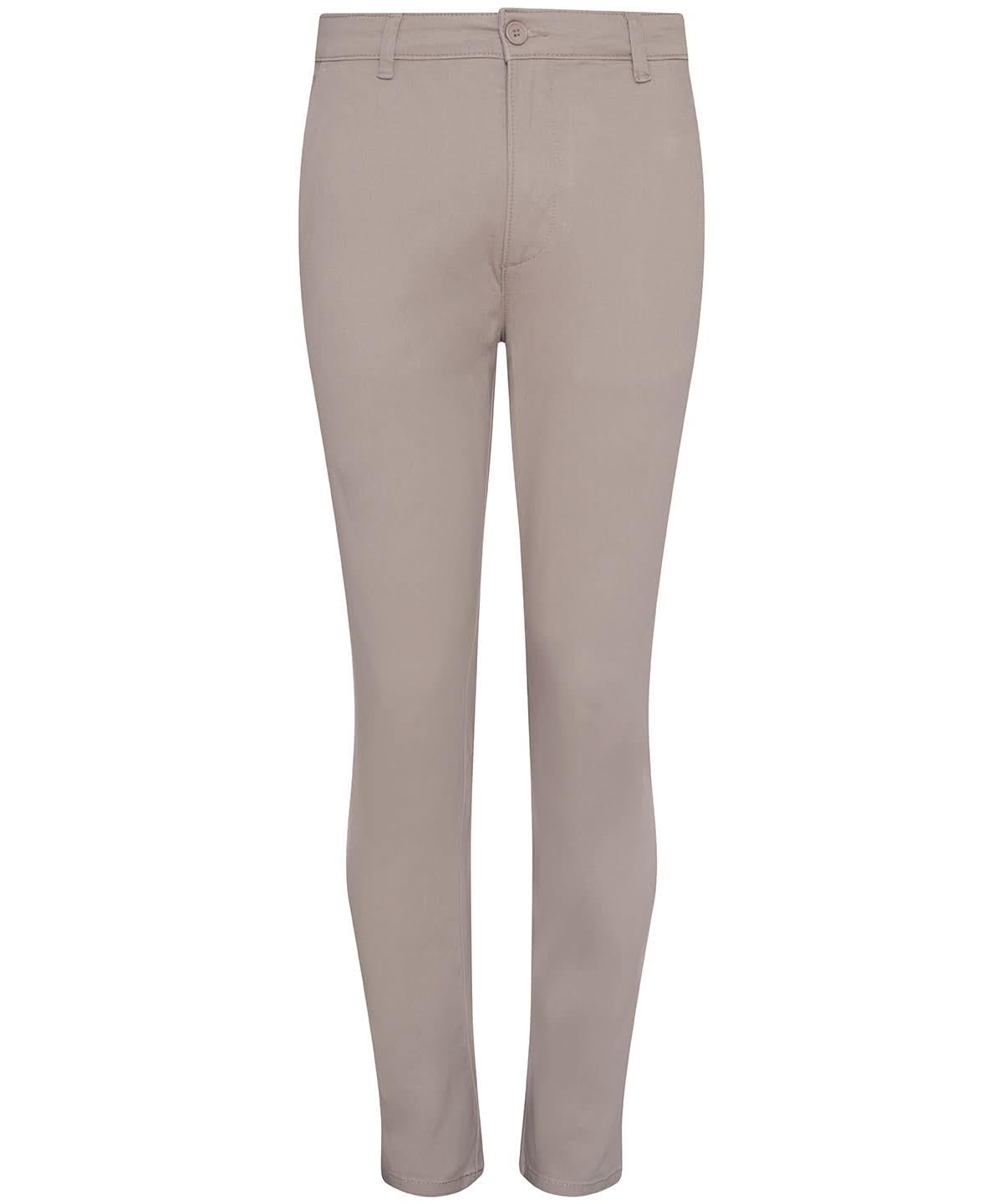 AWDis So Denim AWDis Adam slim chinos SD020 - Stone - Customisable Chinos