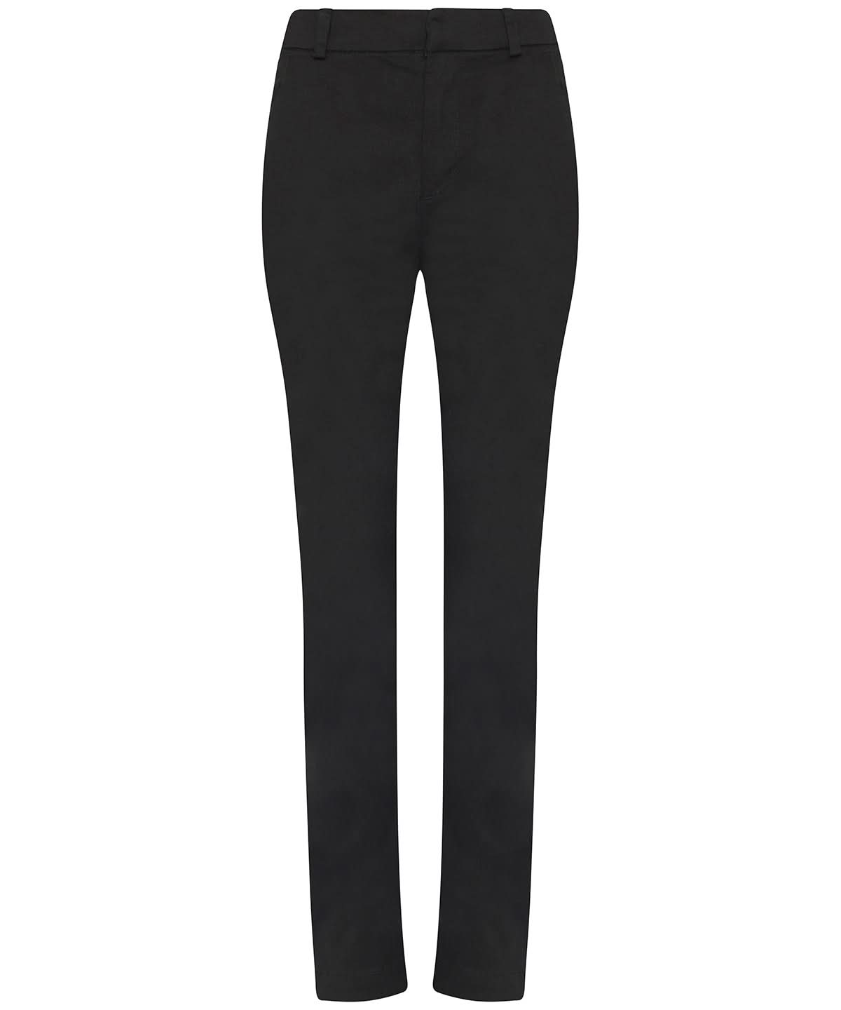 AWDis So Denim Womens Lily slim chinos SD025 - Black - Customisable Chinos