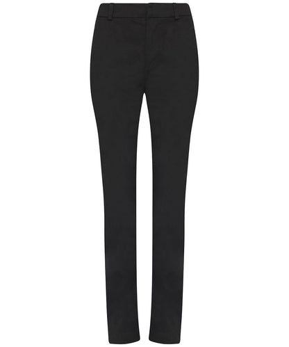 AWDis So Denim Womens Lily slim chinos SD025 - Black - Customisable Chinos