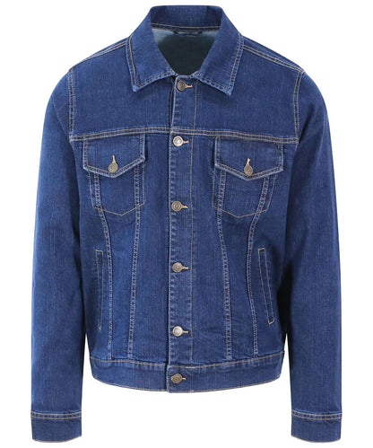 AWDis So Denim Noah denim jacket SD060 - Dark Blue Wash - Customisable Jackets