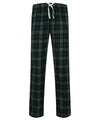 Navy/Green Check