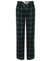 Navy/Green Check