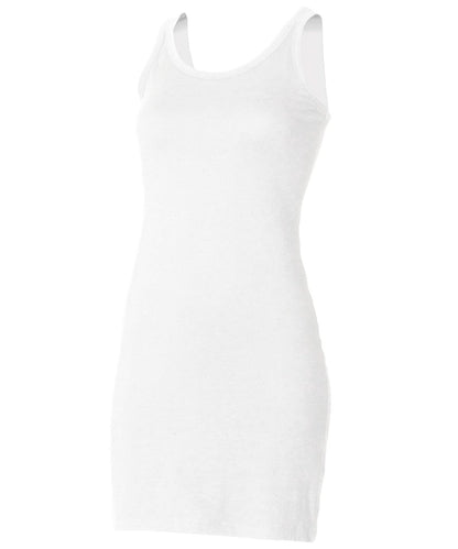 SF Extra long stretch tank SK104 - White - Customisable T-Shirts