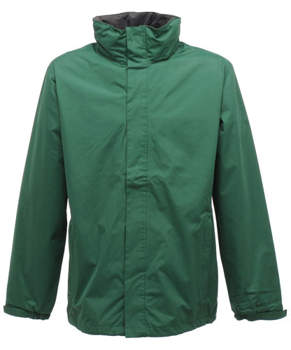 Regatta Professional Ardmore waterproof shell jacket SN100 - Bottle Green Seal Grey - Customisable Jacket