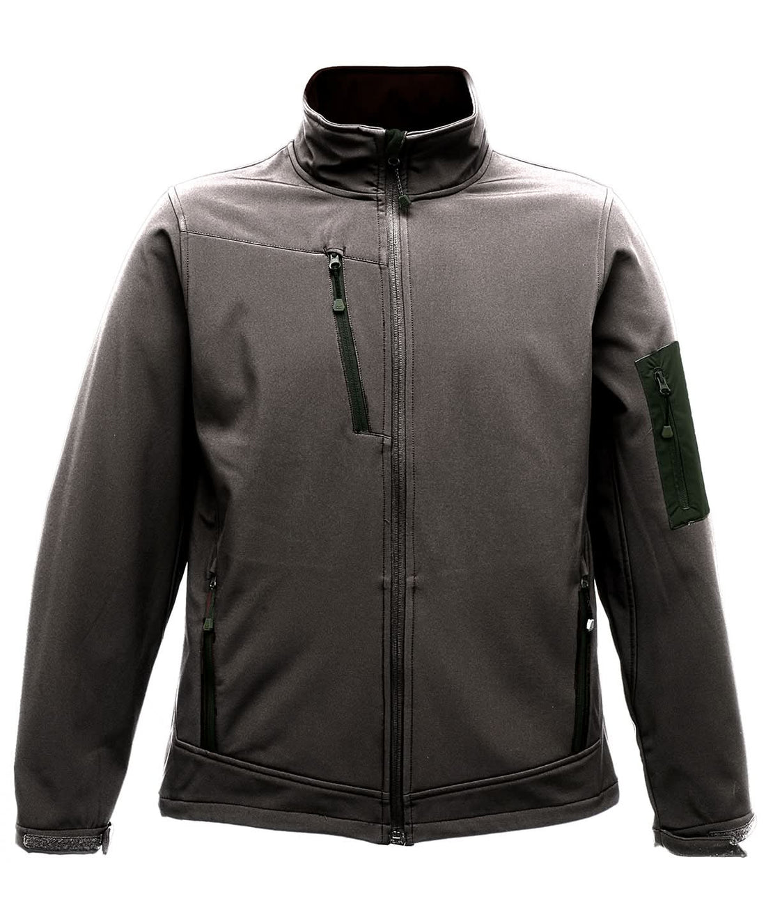 Regatta Professional Arcola 3 layer softshell SN110 - Seal Grey Black - Customisable Softshell Jacket