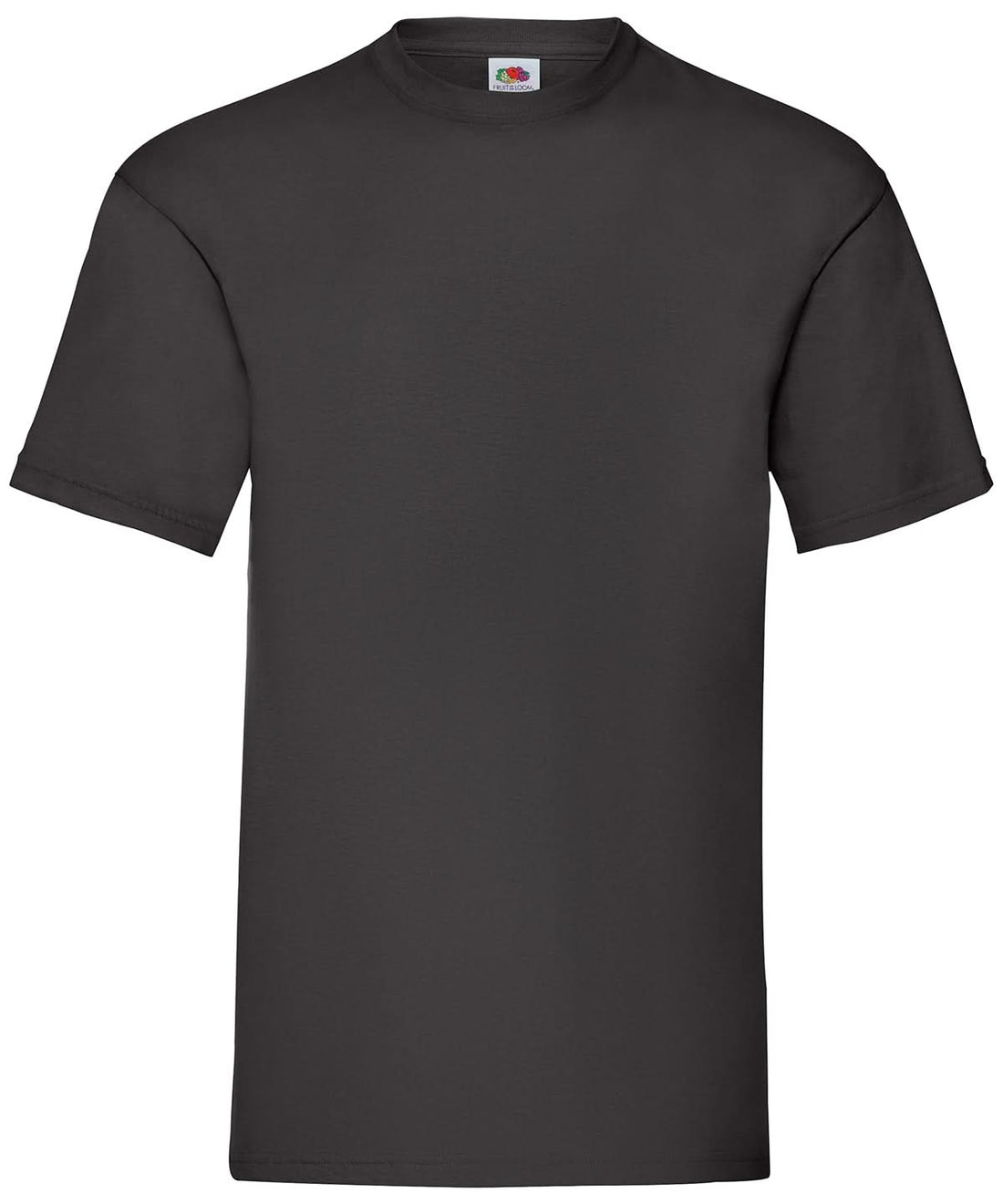 Fruit of the Loom Valueweight T Black SS030 - Black - Customisable T-Shirts