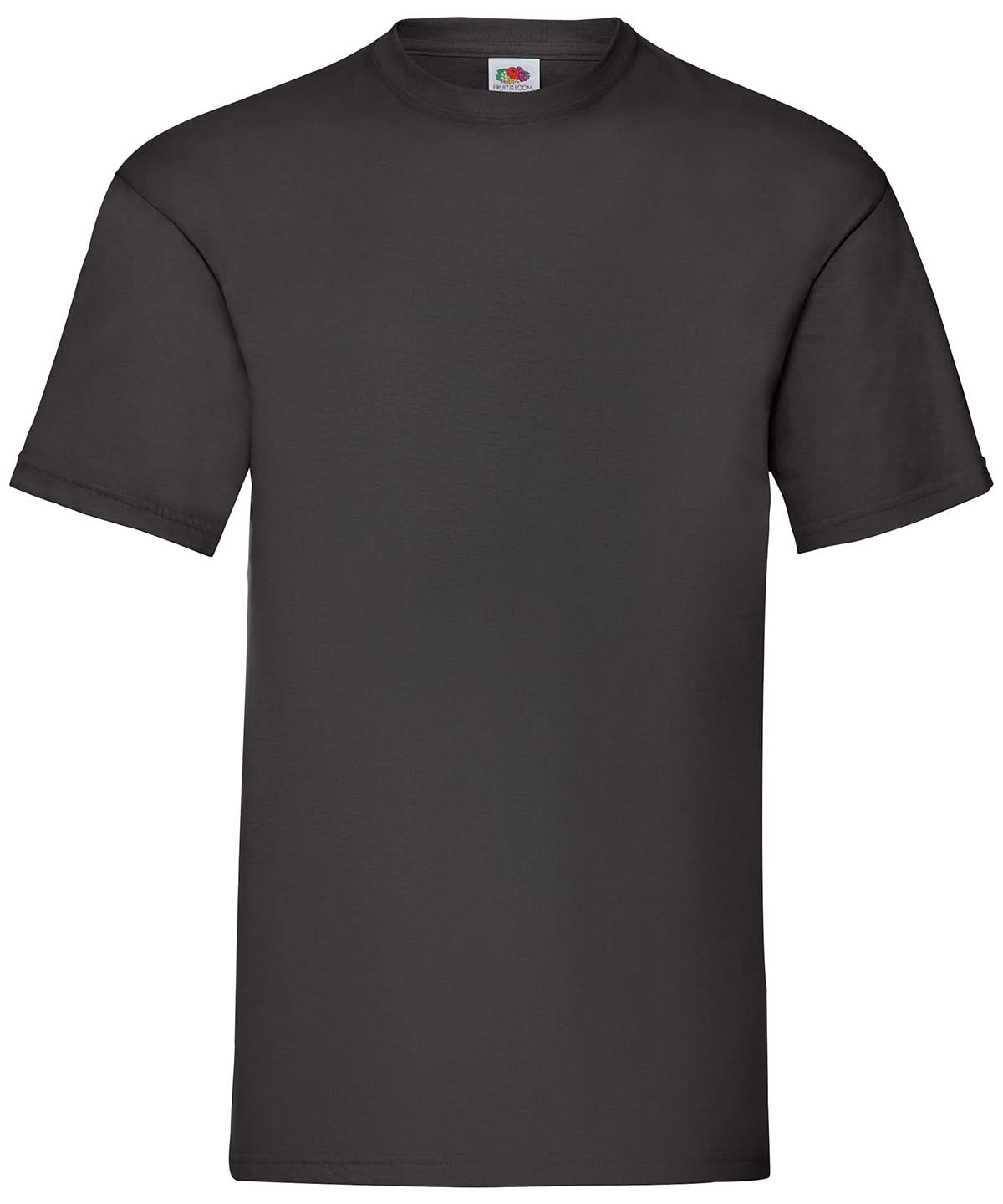 Fruit of the Loom Valueweight T Black SS030 - Black - Customisable T-Shirts