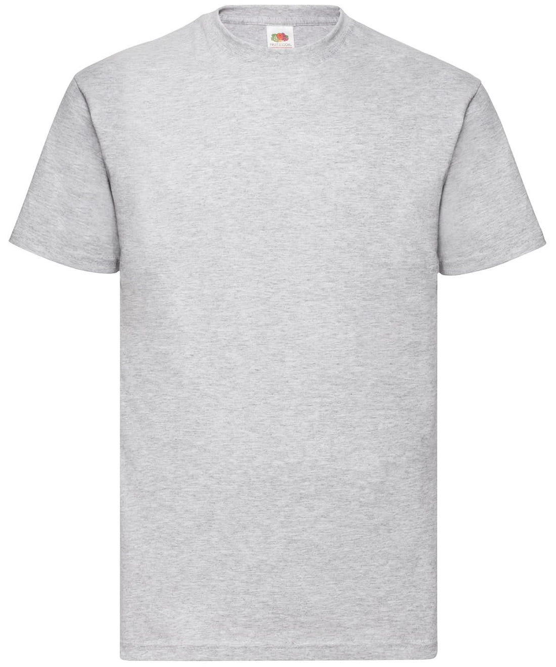 Fruit of the Loom Valueweight T Heather Grey SS030 - Heather Grey - Customisable T-Shirts