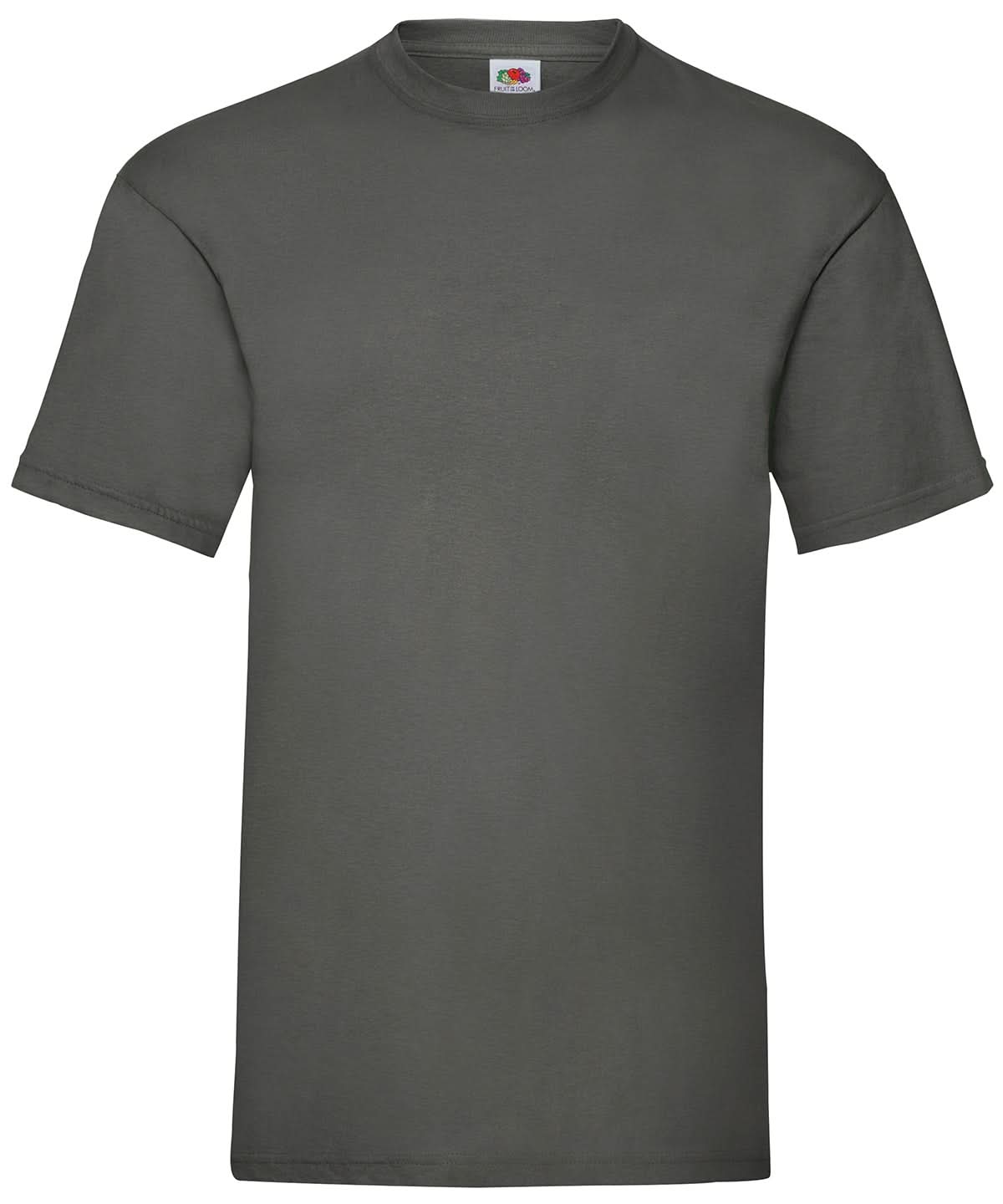 Fruit of the Loom Valueweight T Light Graphite SS030 - Light Graphite - Customisable T-Shirts