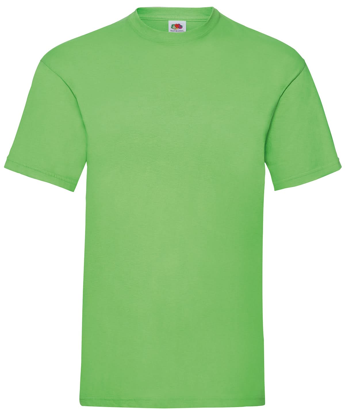 Fruit of the Loom Valueweight T Lime SS030 - Lime - Customisable T-Shirts