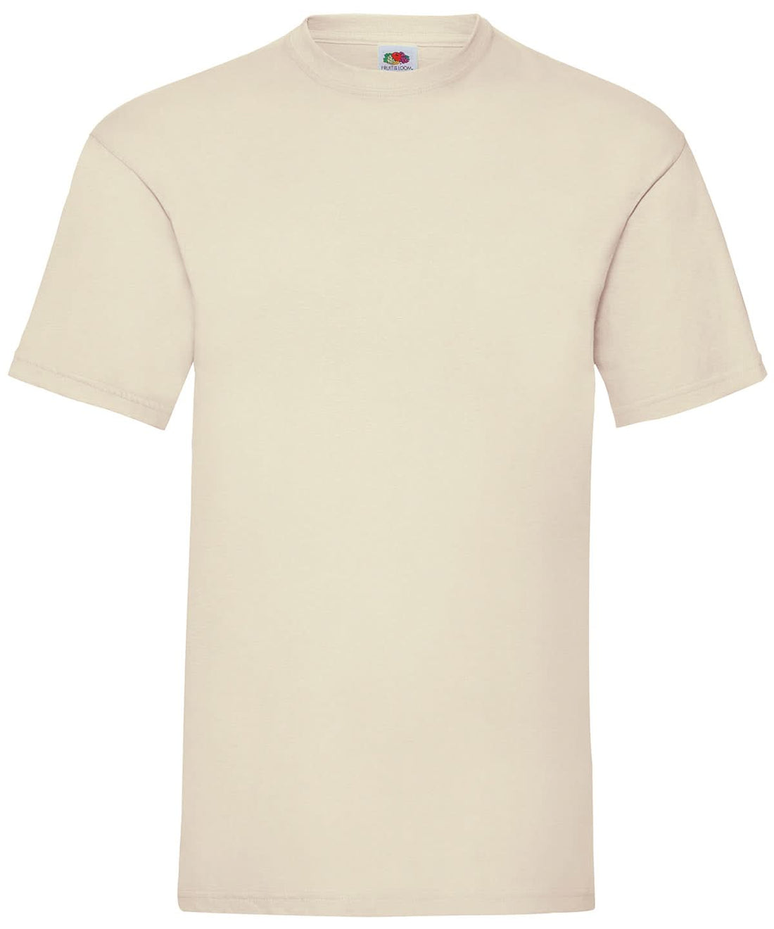 Fruit of the Loom Valueweight T Natural SS030 - Natural - Customisable T-Shirts
