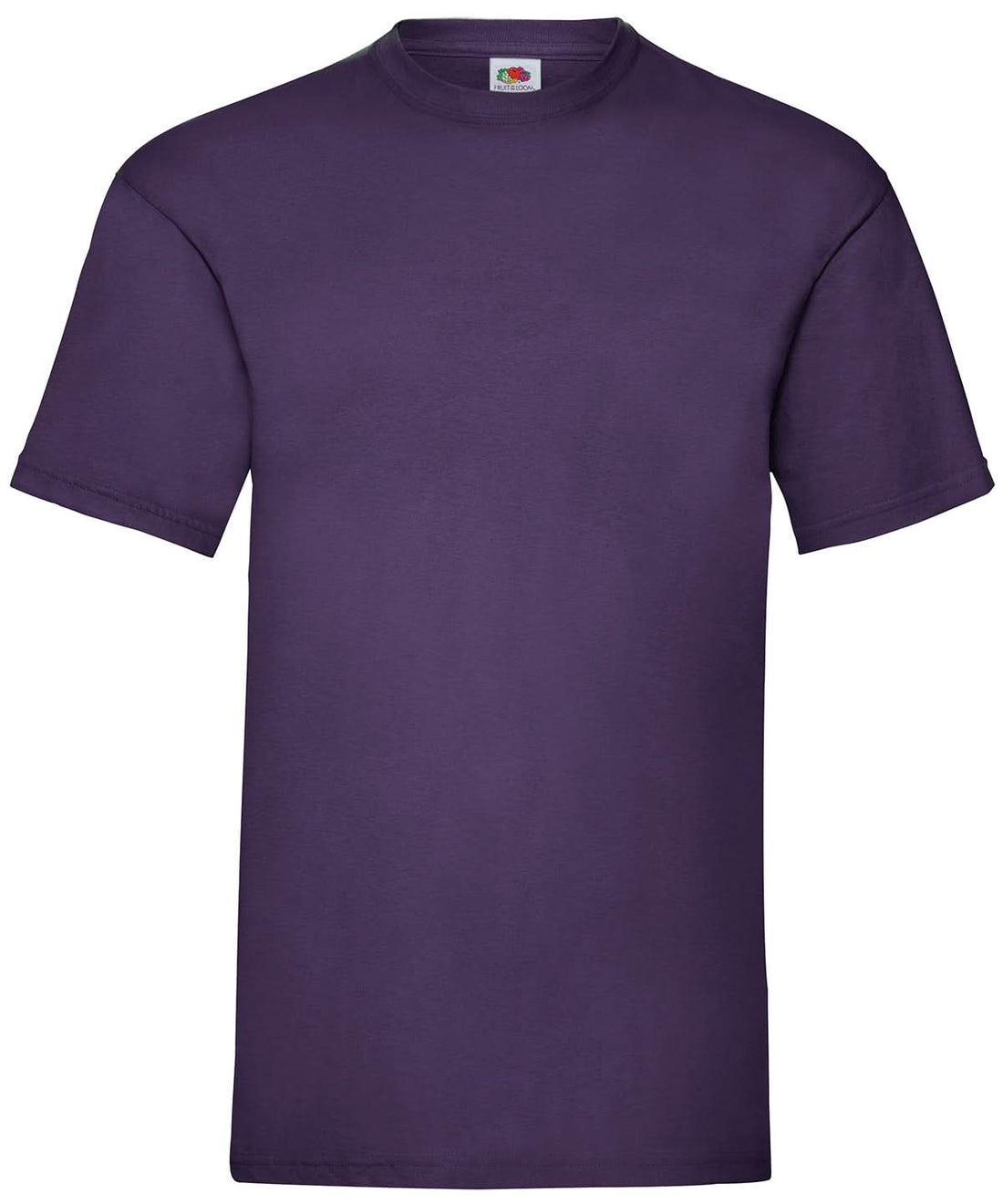 Fruit of the Loom Valueweight T Purple SS030 - Purple - Customisable T-Shirts
