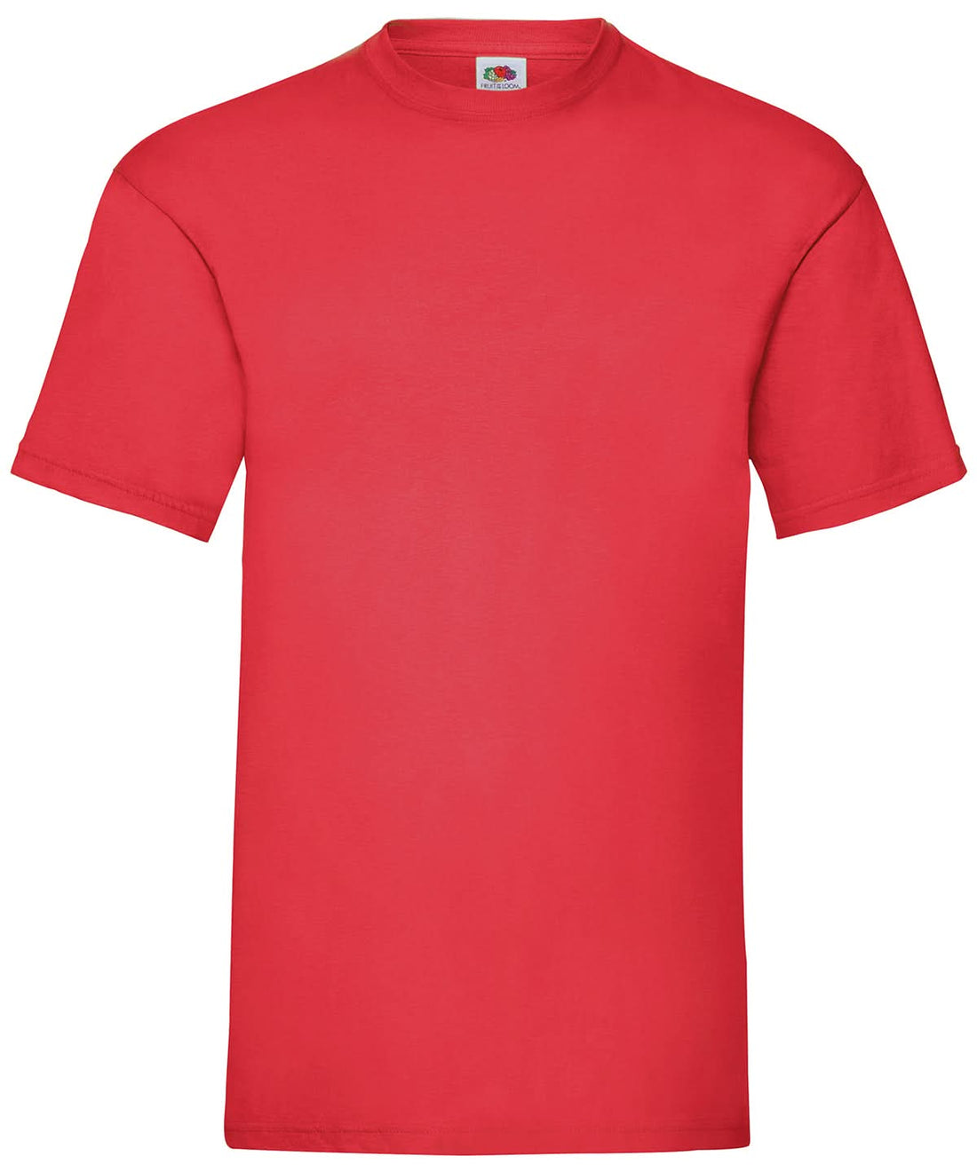 Fruit of the Loom Valueweight T Red SS030 - Red - Customisable T-Shirts
