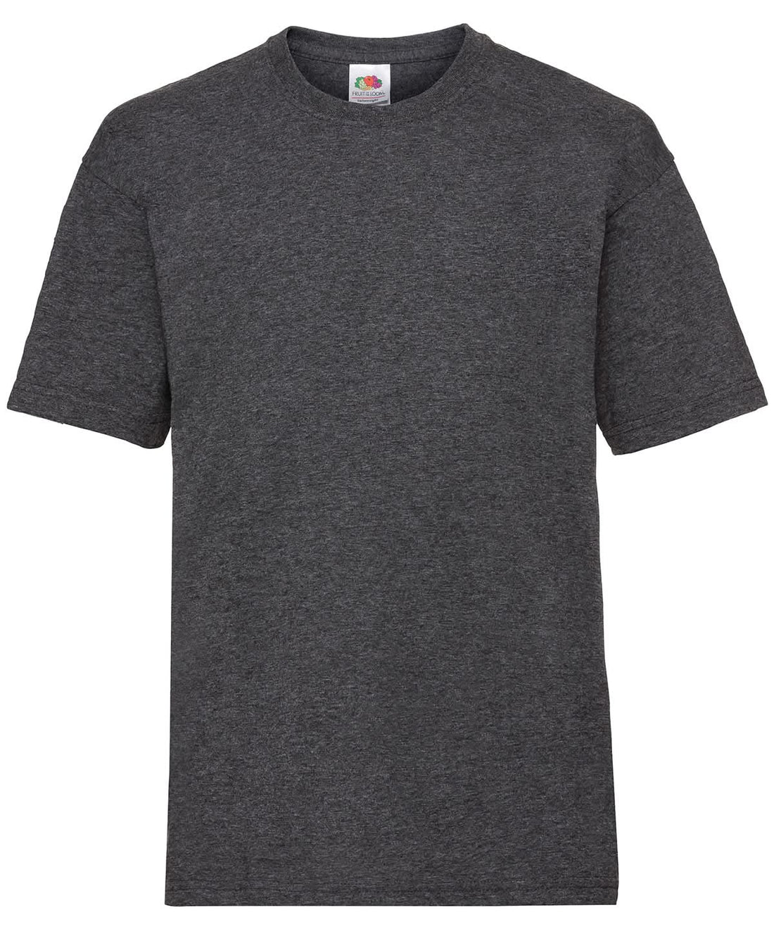 Fruit of the Loom Kids valueweight T Dark Heather Grey SS031 - Dark Heather Grey - Customisable T-Shirts