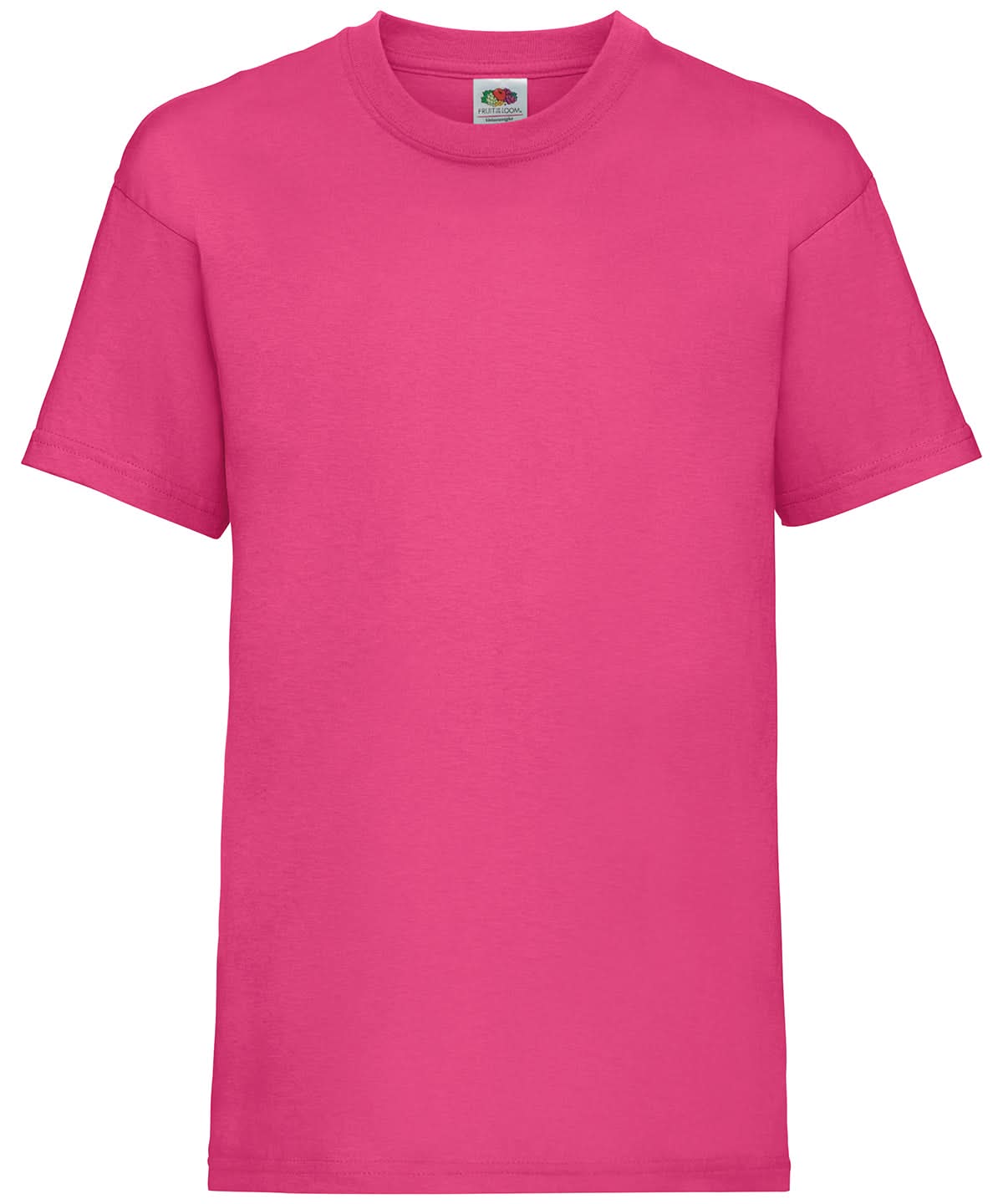 Fruit of the Loom Kids valueweight T Fuchsia SS031 - Fuchsia - Customisable T-Shirts