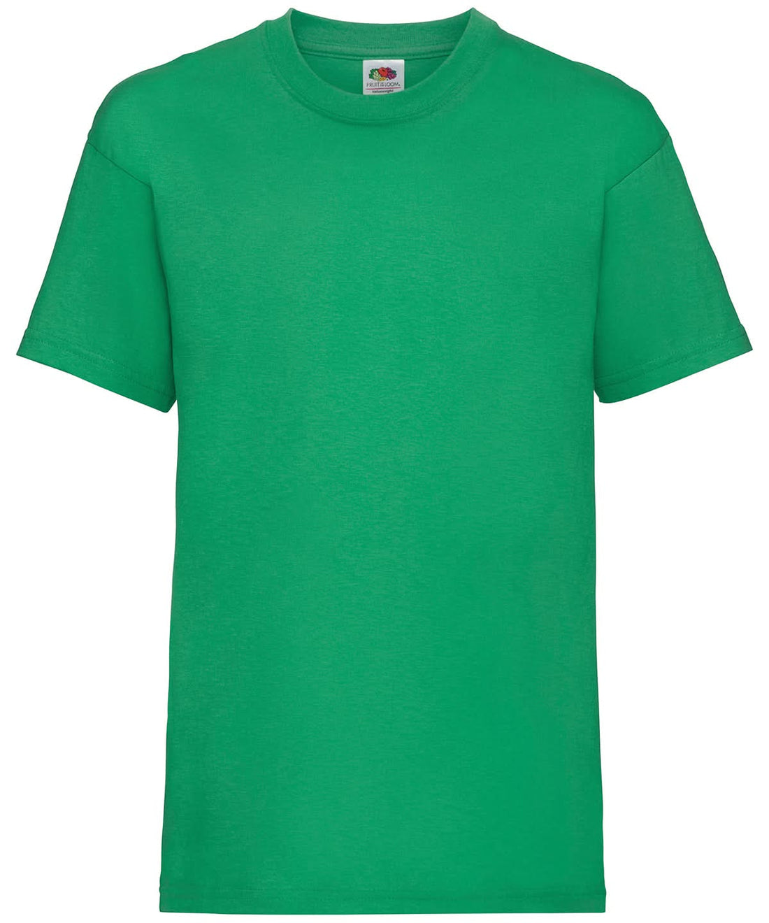 Fruit of the Loom Kids valueweight T Kelly Green SS031 - Kelly Green - Customisable T-Shirts