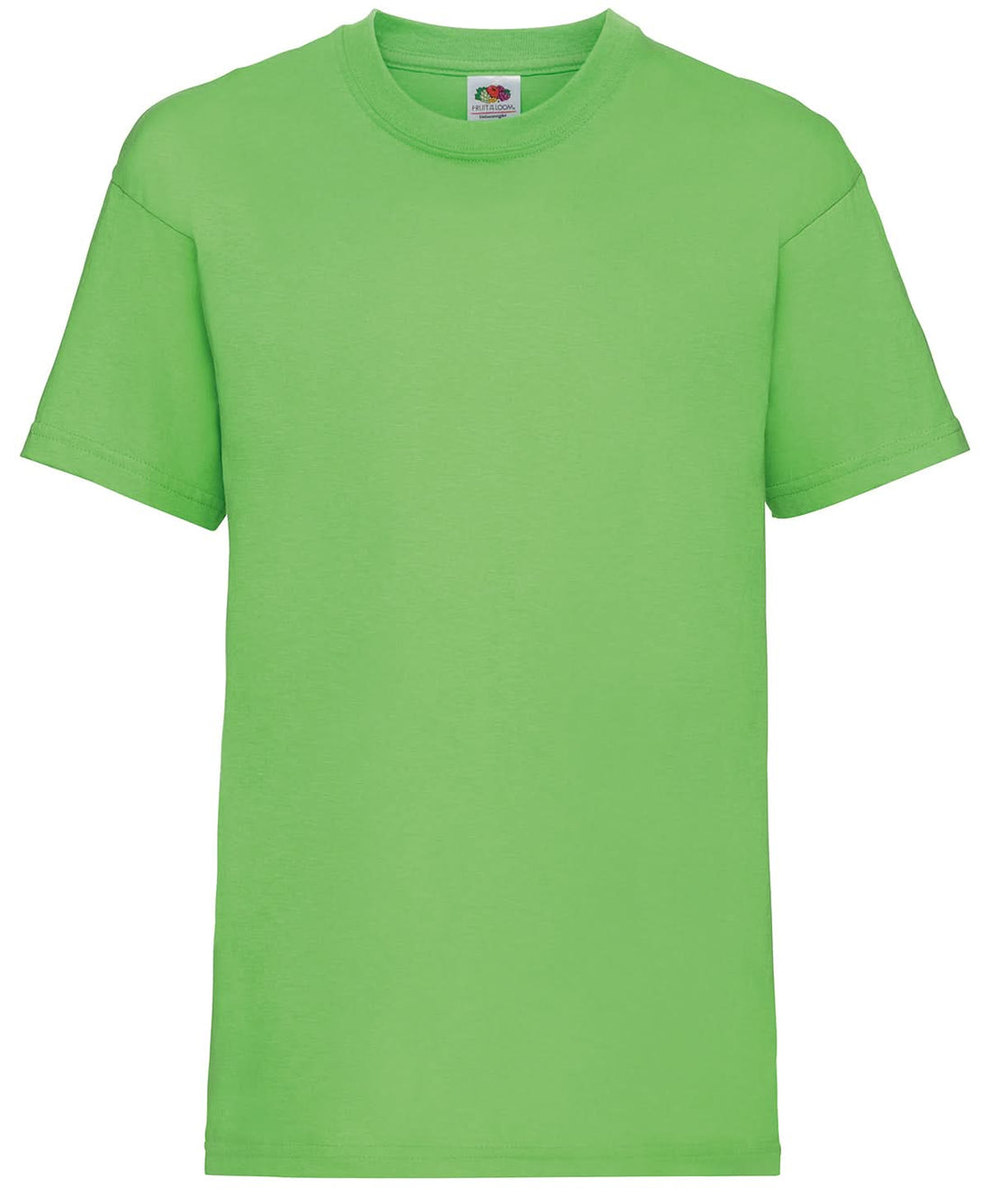Fruit of the Loom Kids valueweight T Lime SS031 - Lime - Customisable T-Shirts