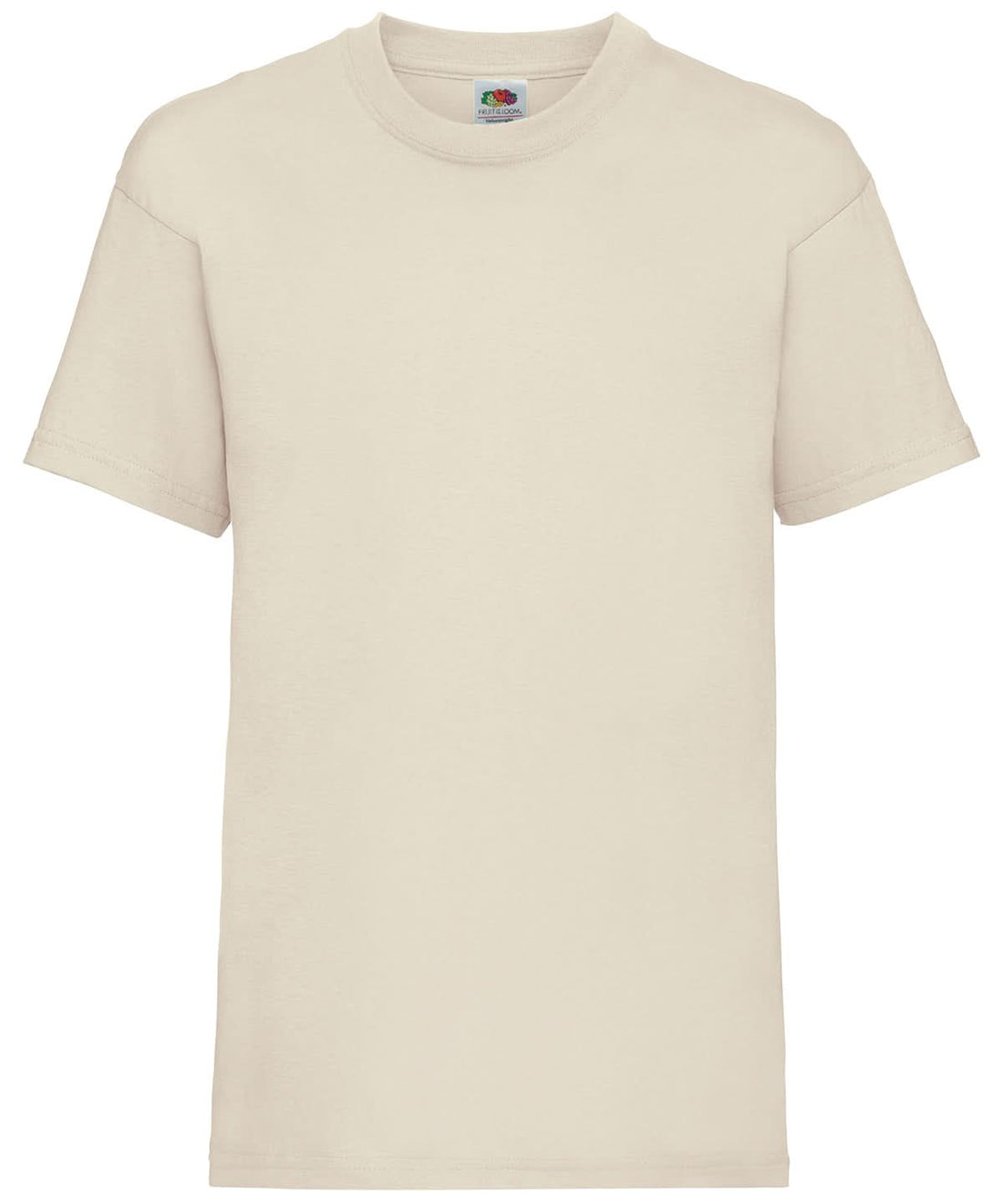 Fruit of the Loom Kids valueweight T Natural SS031 - Natural - Customisable T-Shirts
