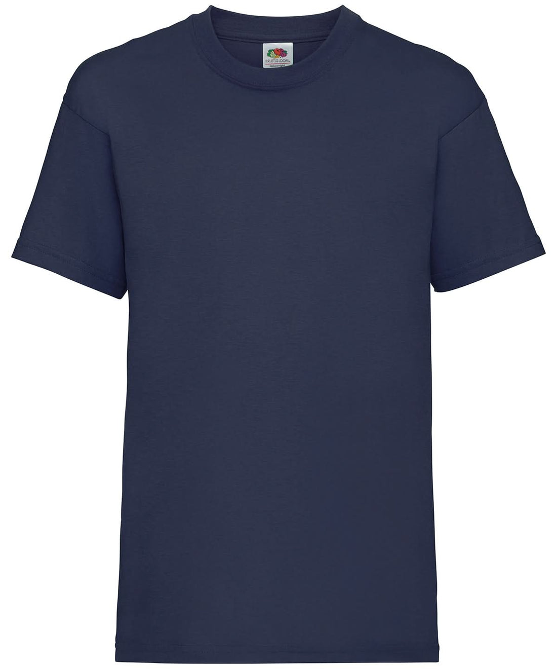 Fruit of the Loom Kids valueweight T Navy SS031 - Navy - Customisable T-Shirts