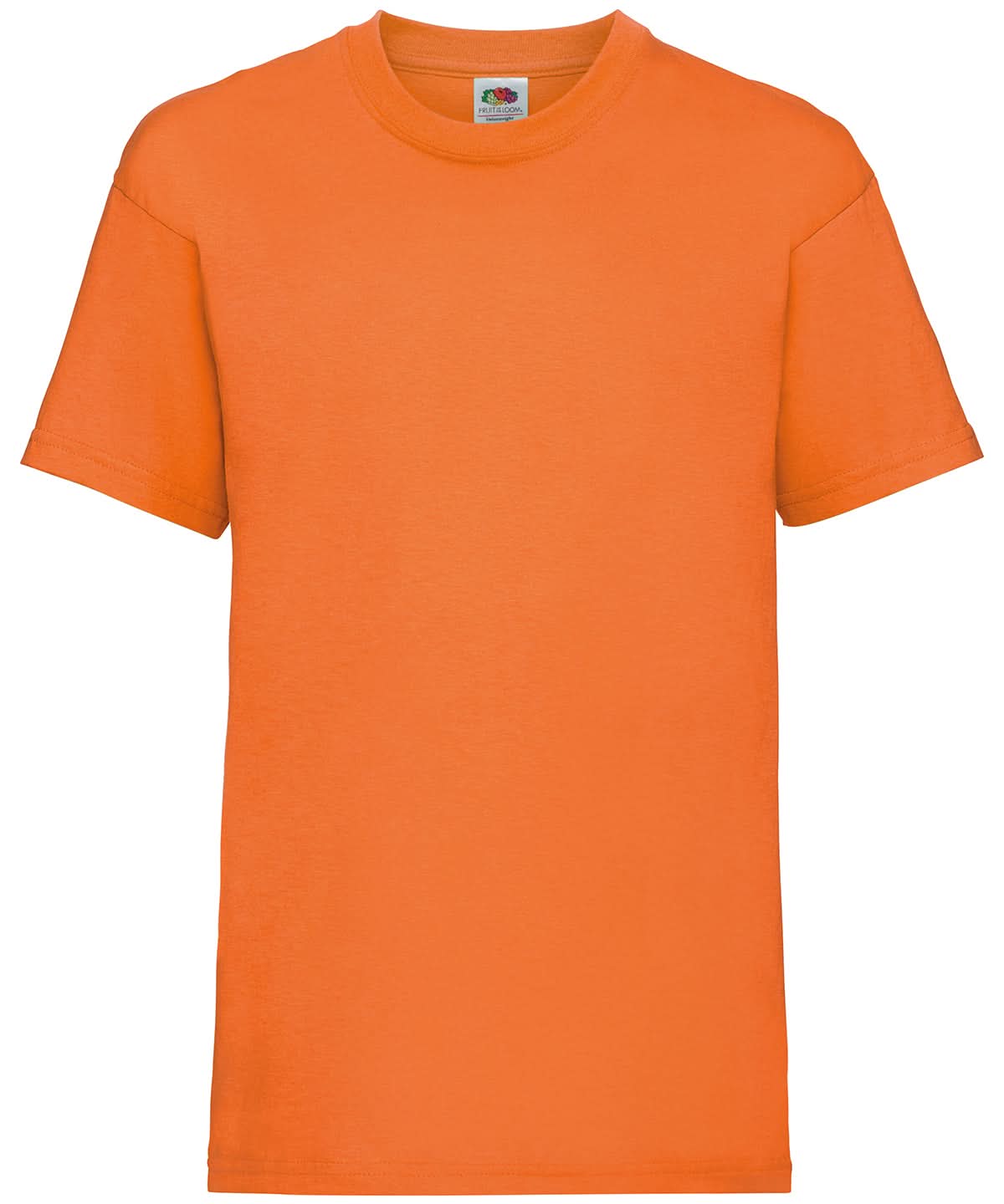 Fruit of the Loom Kids valueweight T Orange SS031 - Orange - Customisable T-Shirts