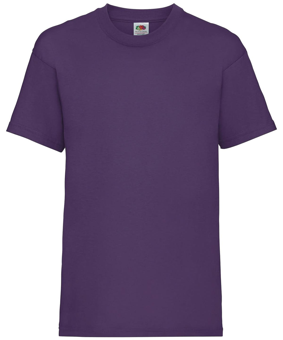 Fruit of the Loom Kids valueweight T Purple SS031 - Purple - Customisable T-Shirts