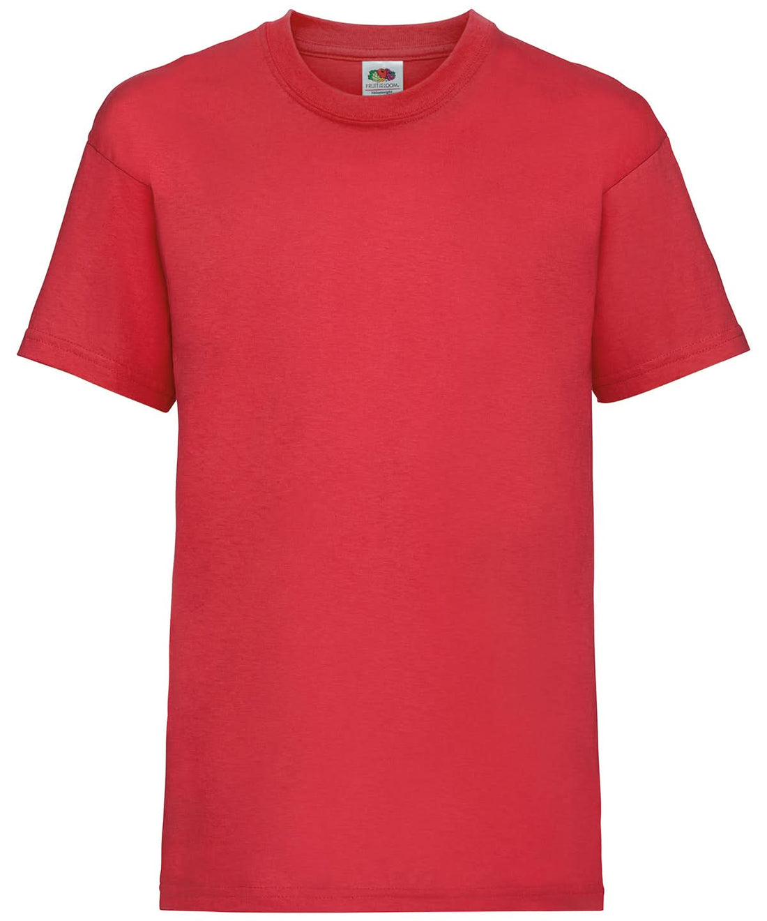Fruit of the Loom Kids valueweight T Red SS031 - Red - Customisable T-Shirts