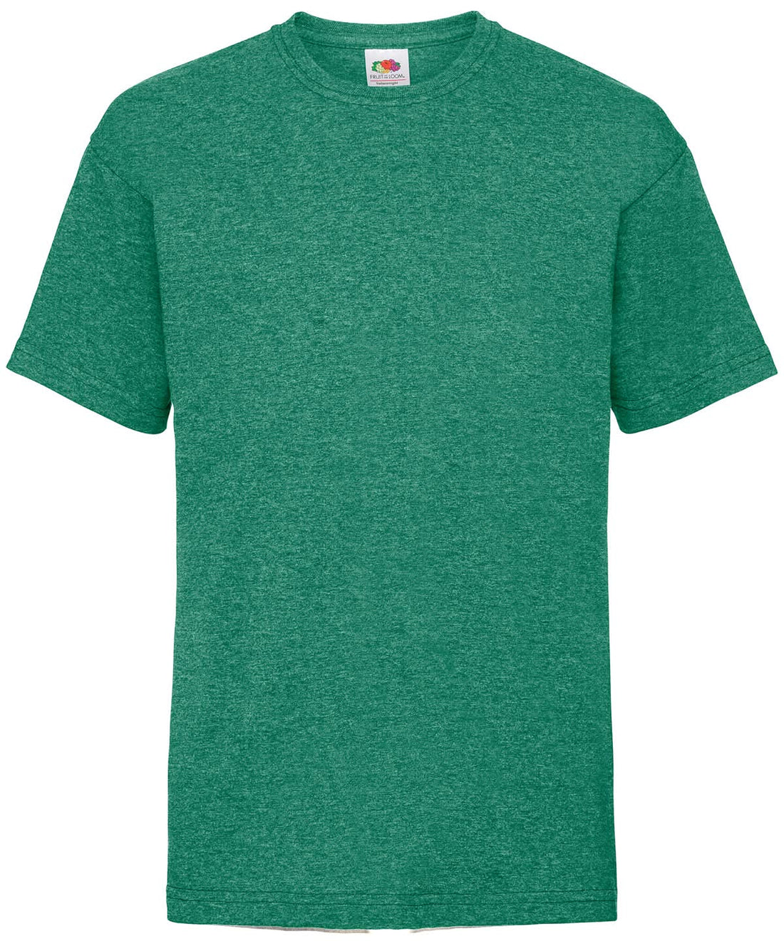 Fruit of the Loom Kids valueweight T Retro Heather Green SS031 - Retro Heather Green - Customisable T-Shirts