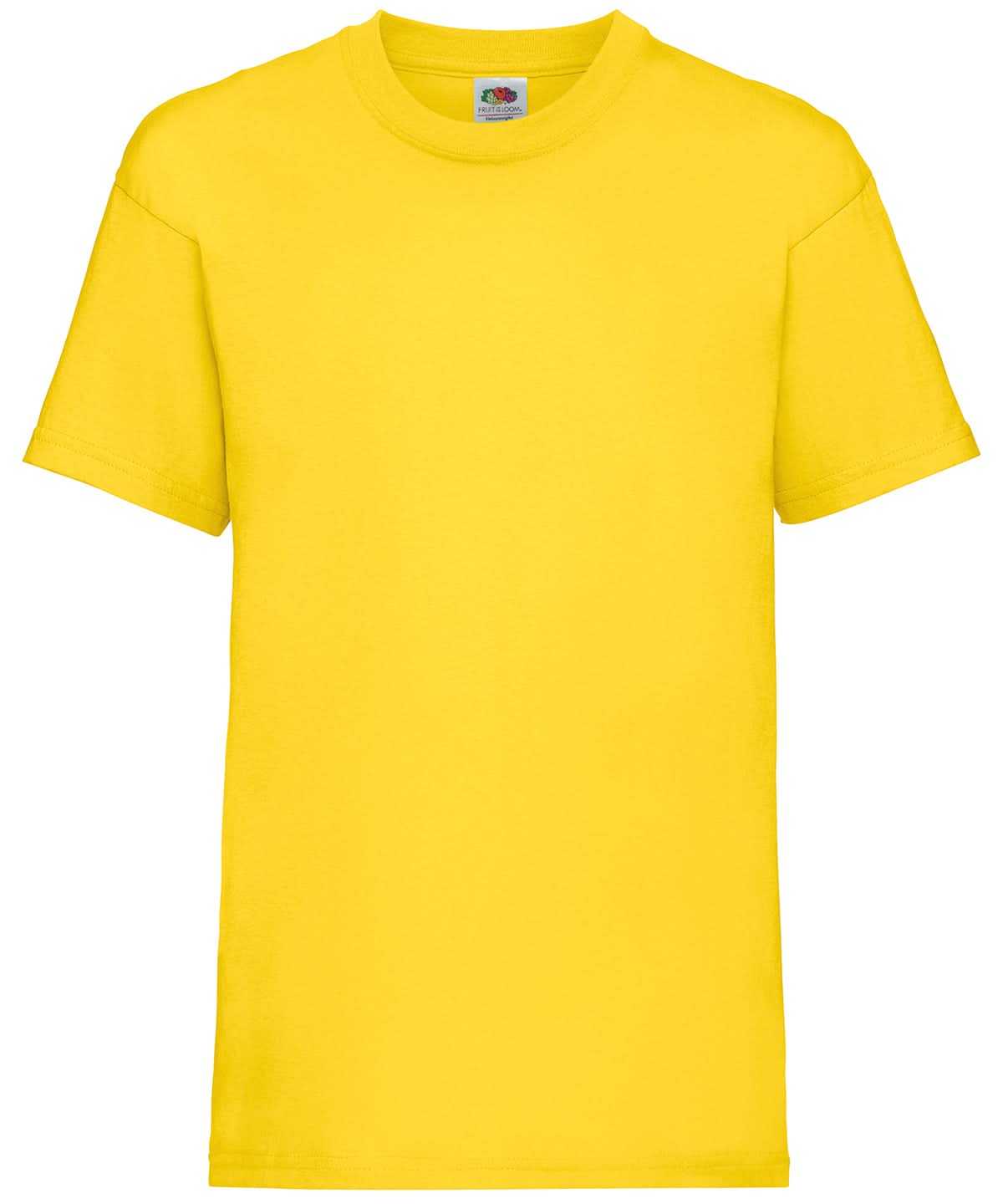 Fruit of the Loom Kids valueweight T Yellow SS031 - Yellow - Customisable T-Shirts