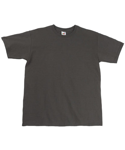 Fruit of the Loom Fruit Of The Loom Super Premium T SS044 - Light Graphite - Customisable T-Shirts