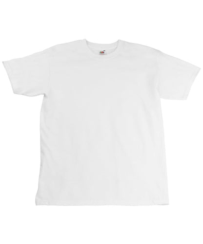 Fruit of the Loom Fruit Of The Loom Super Premium T SS044 - White* - Customisable T-Shirts